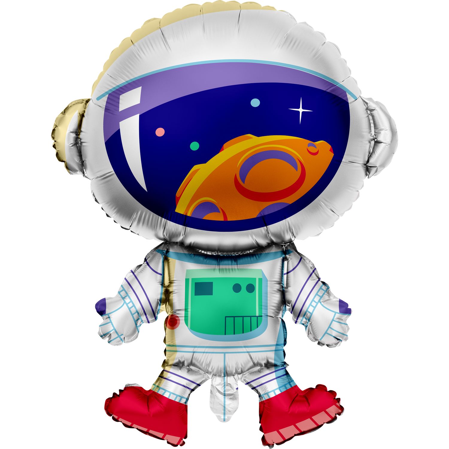 Space Adventures - Metallic Balloon Shaped