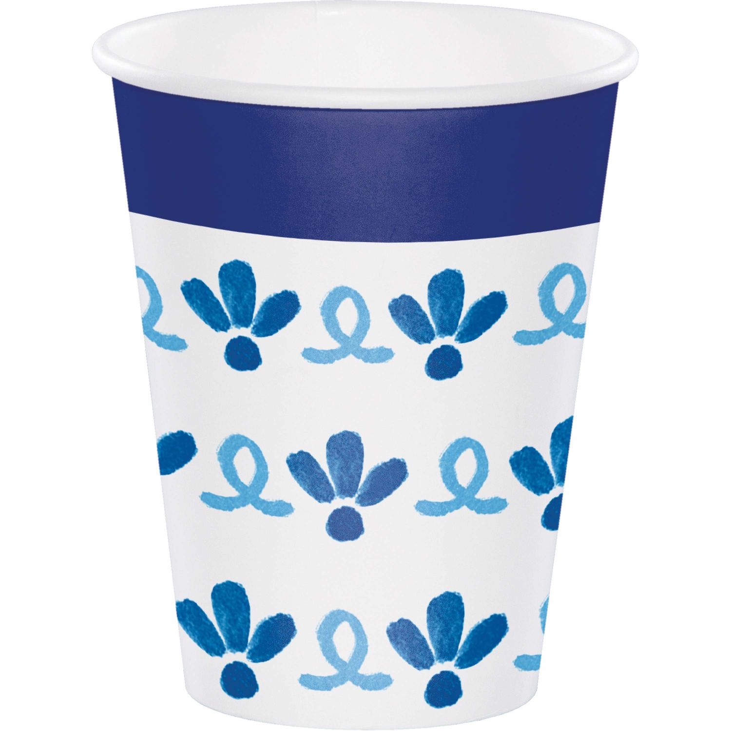 Blue Willow - Paper Cup 12oz. 8ct