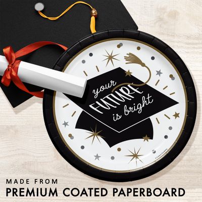 Glowing Grad - 9" Dinner Plate 8ct