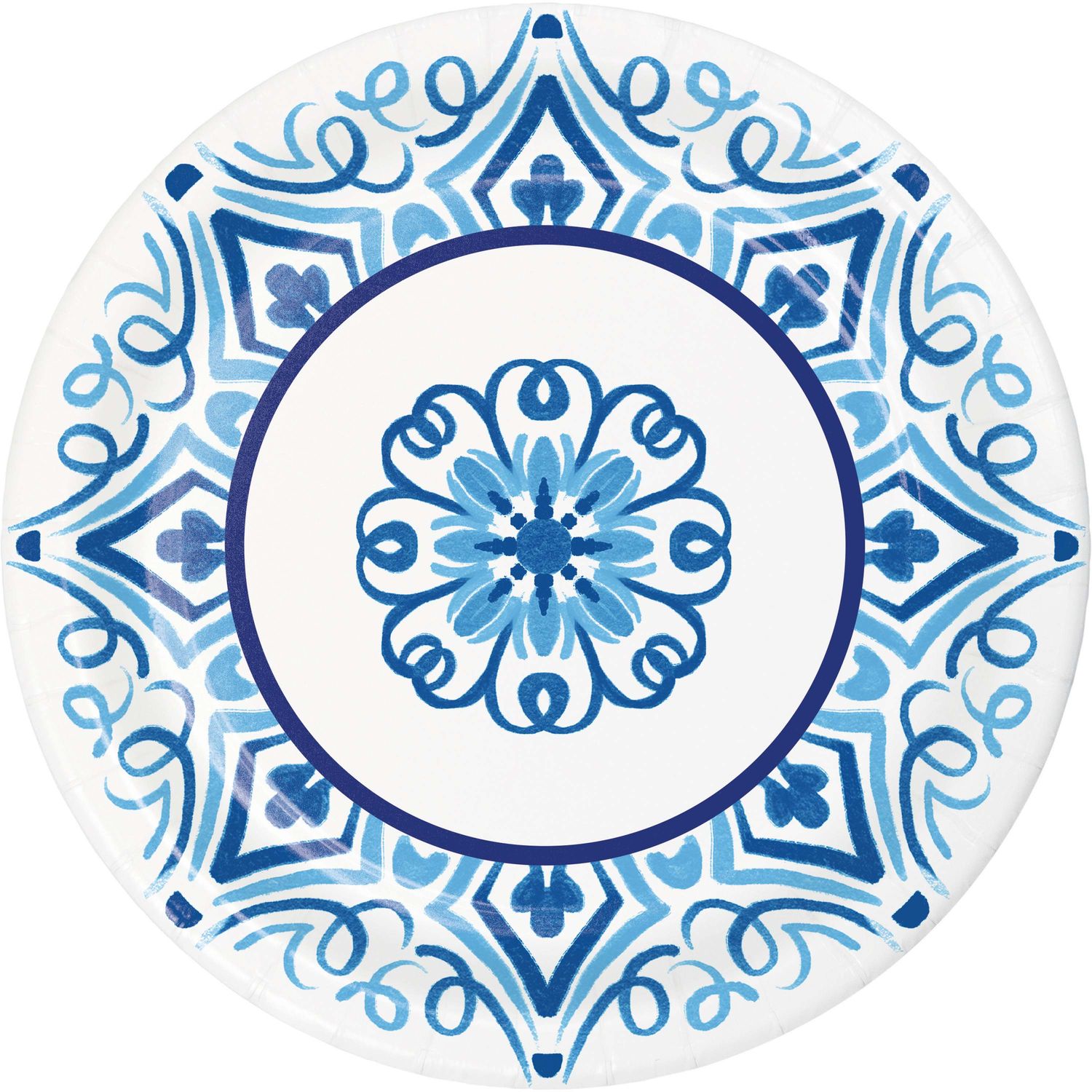 Blue Willow - 9&quot; Dinner Plate 8ct