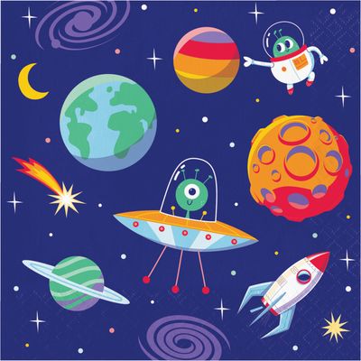 Space Adventures - Lunch Napkin 16ct