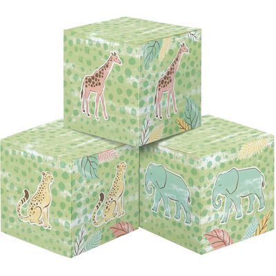 Safari Baby - Centerpiece Baby Blocks 3ct