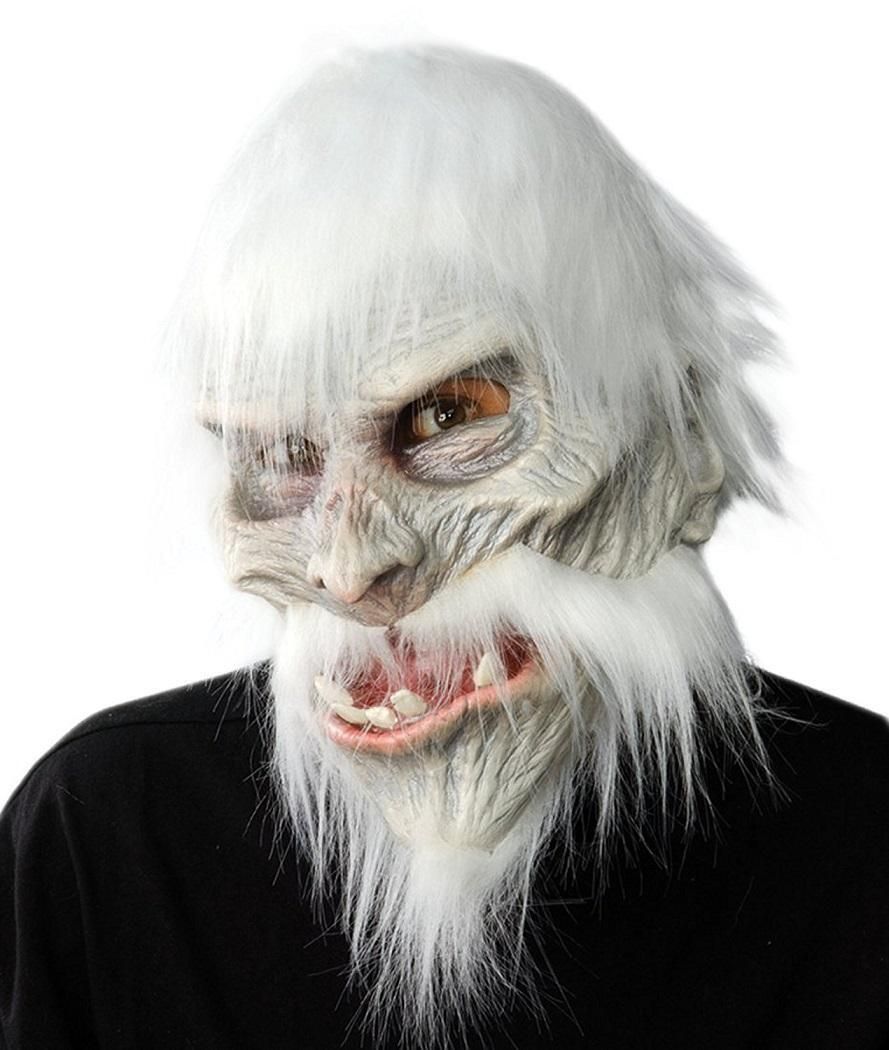 White Worrior Moving Mouth Mask