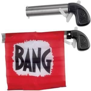 Bang Gun With Flag