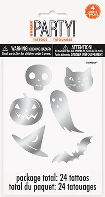 24 Silver Fl Halloween Tattoos