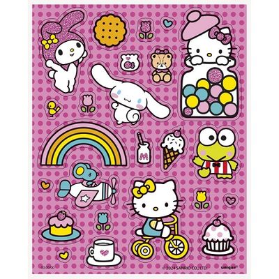 Hello Kitty and Friends Glittery Sticker Sheets  4ct