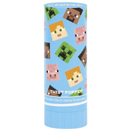 Minecraft Twist Poppers  3ct