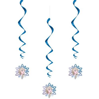 Disney Frozen 2 Hanging Swirl 26&quot;  3ct