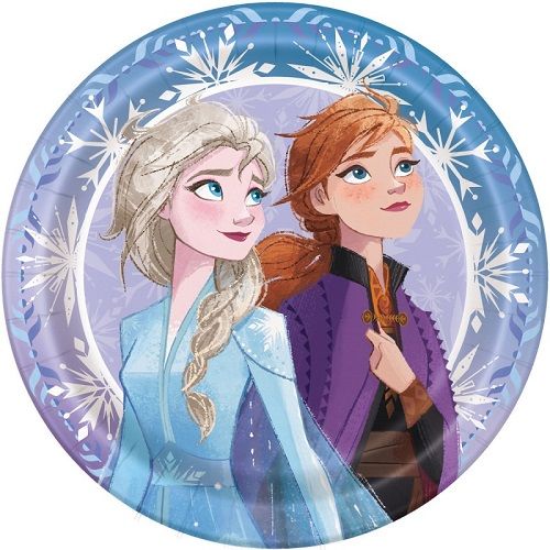 Disney Frozen 2 - 9&quot; Plates  8ct