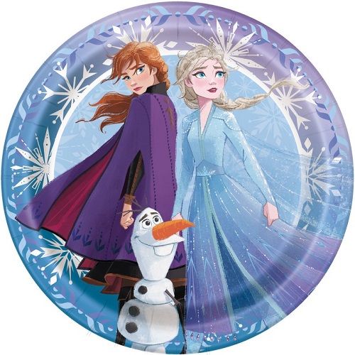 Disney Frozen 2 - 7&quot; Plates  8ct