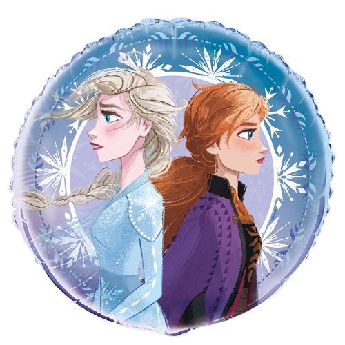 Disney Frozen 2 - 18&quot; Helium Filled Foil Shaped Balloon, Ribbon