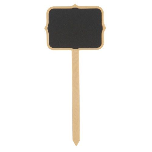 Chalkboard Food Sign Picks with Chalk  4ct