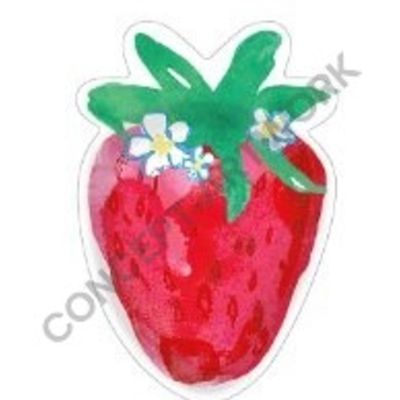 Sweet Strawberry Strawberry-Shaped 10&quot; x 7&quot; Plates  8ct