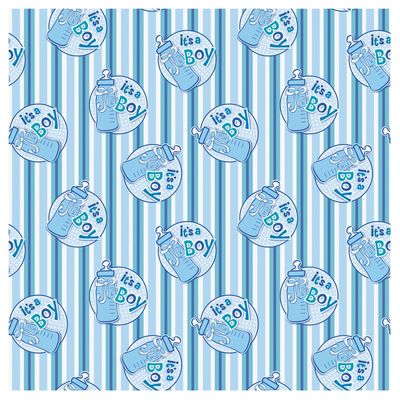 Gift Wrap 5' X 30" - Its A Boy