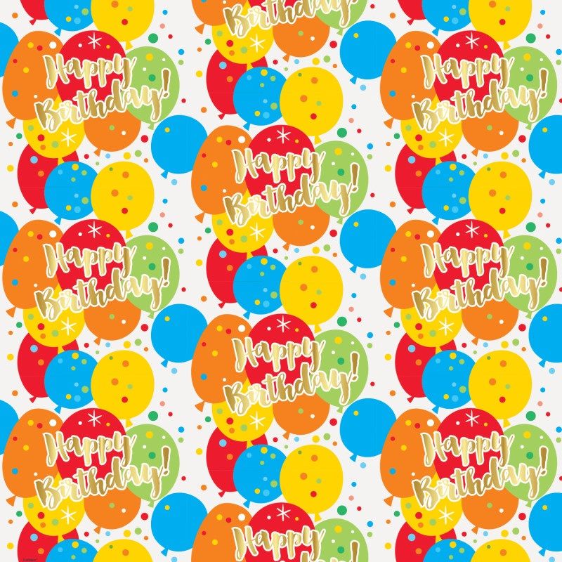 Gift Wrap 5&#39; X 30&quot; - Glitzy Gold