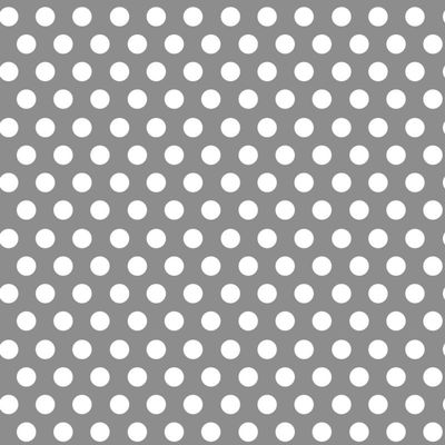 Gift Wrap 5' X 30" - Silver Metallic Dots