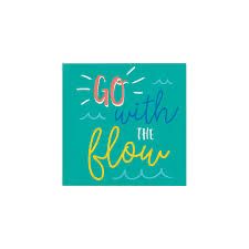 Summer Sayings - Go With The Flow BN 16ct