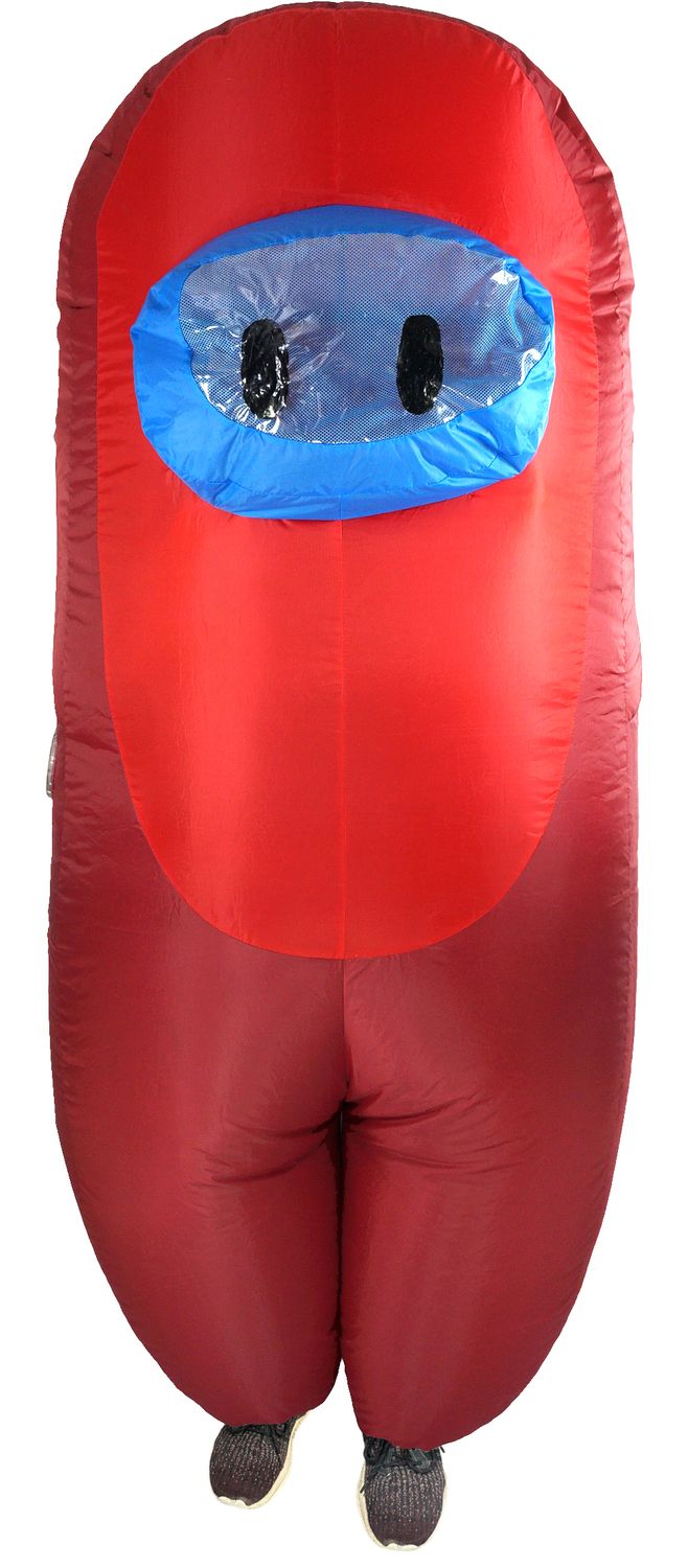 Inflatable Among Us Sus Red Crew - Child One Size
