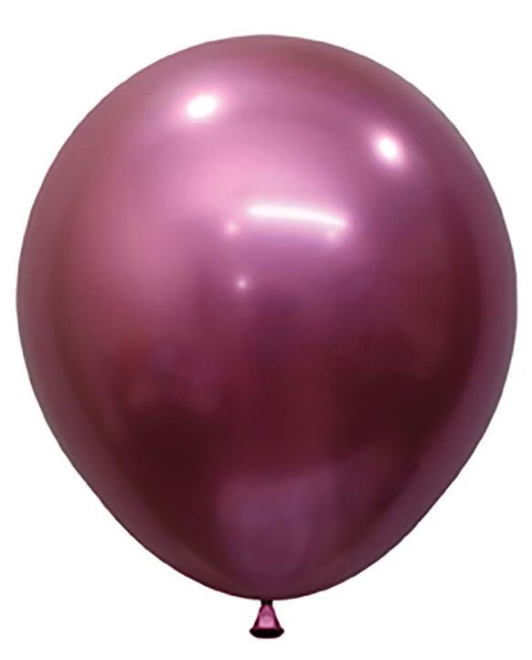 Reflex Fuchsia 18&quot; Latex Balloons - 15 Ct Bag
