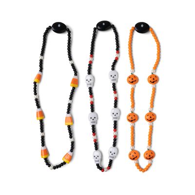 Spooky LITES! Light-Up Beaded Halloween Necklace