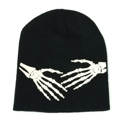 Halloween Knit Hat - Glow In The Dark