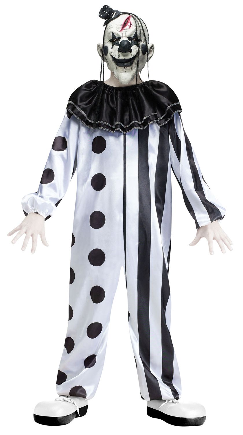 Killer Clown Child -, Attribute: Boys, Size: Med 8-10