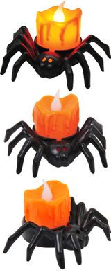 Lite-Up Spider Votive - 3ct