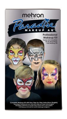 Paradise AQ Premium Face Painting Kit