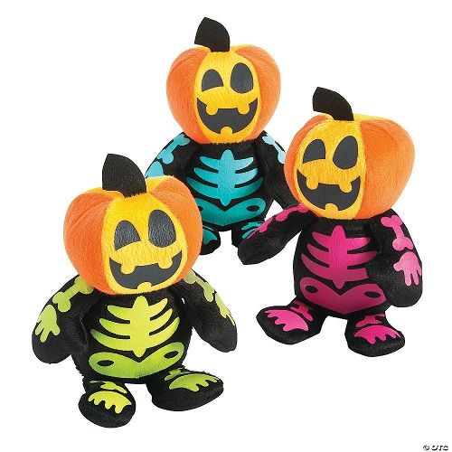 Spookadelic Stuffed Characters