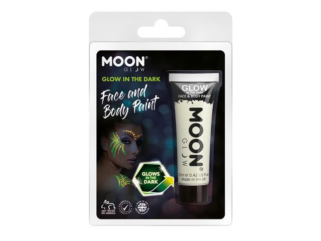 Neon Glow Face &amp; Body Paint 12ml -, Color: Invisible