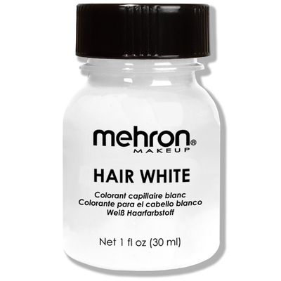 Hair White w/Brush 1oz