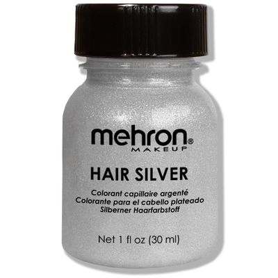 Hair Silver w/Brush 1oz