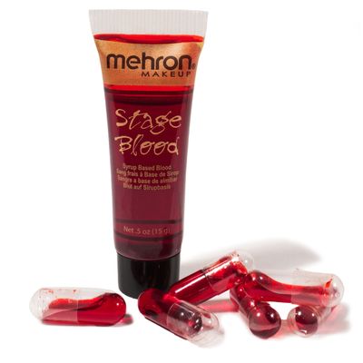 Stage Blood - Bright Arterial .5oz w/6 capsules