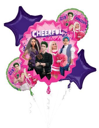 Bouquet Zombies 3 - Helium Filled Foil Shaped Balloon, Ribbon