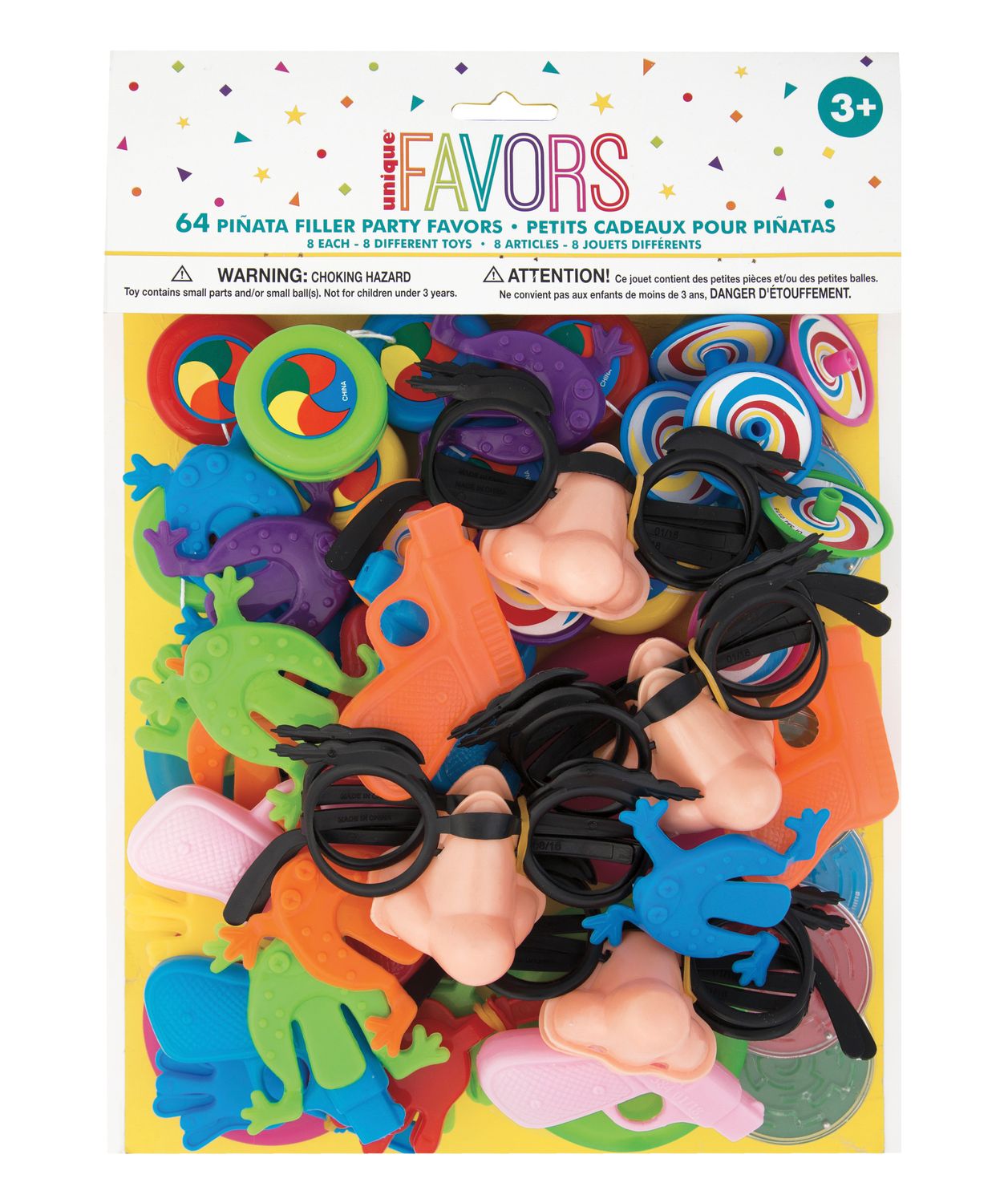 Pinata Filler Favors 64Pc