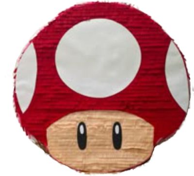 Mushroom with Polka Dot Hat