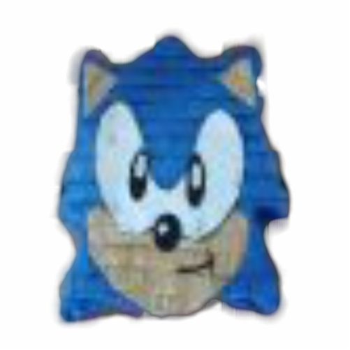 Wild Blue Badger Flat Pinata
