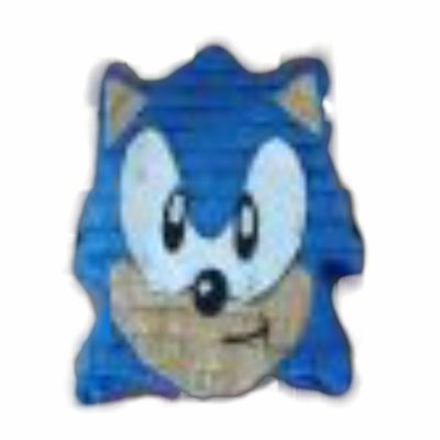 Wild Blue Badger Flat Pinata