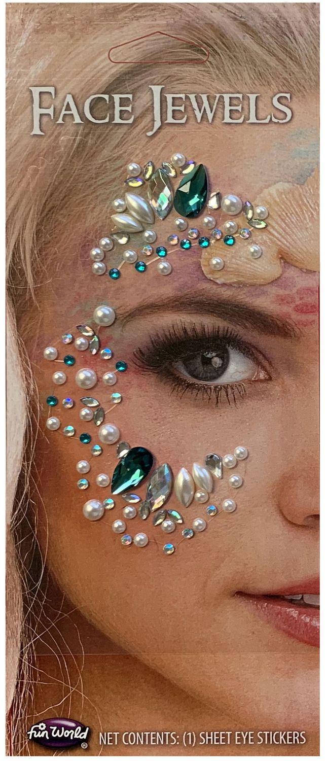 Face Jewels, Style: Mermaid