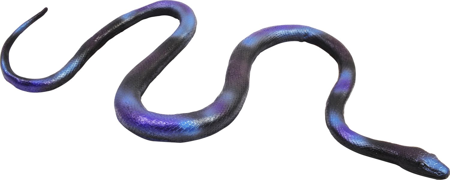 65&quot; Winding Snake -, Style: Red