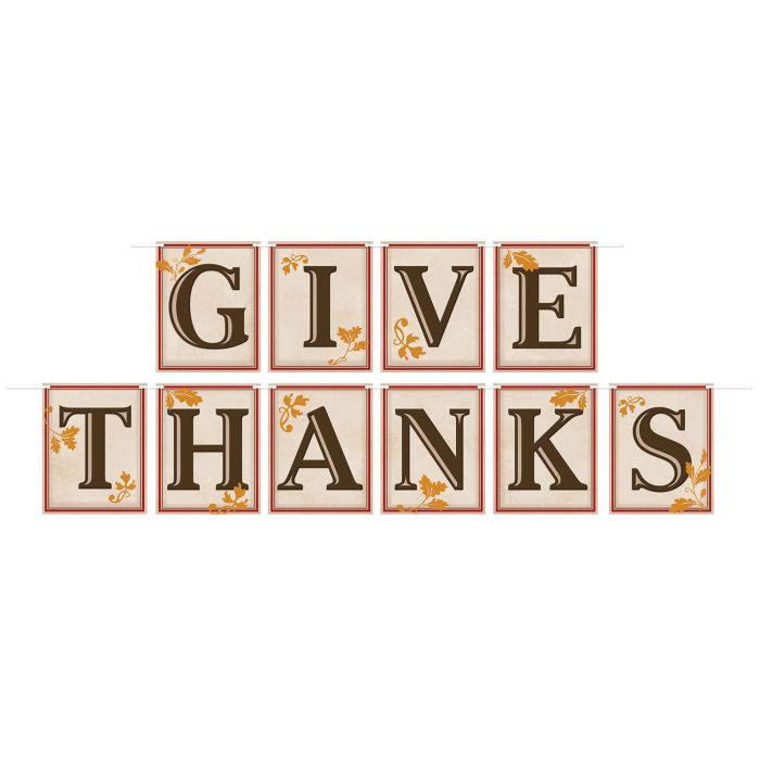 Give Thanks Streamer Banner