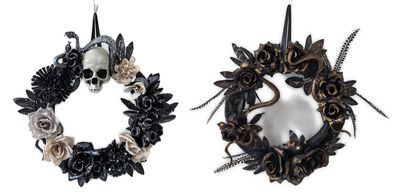 Halloween Wreath  Snake Theme