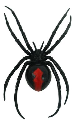 Magnetic Black Widow Spider 4.9&quot;