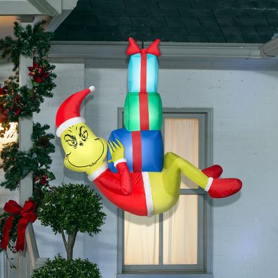 Christmas Grinch Hng Inflatable 4&#39; Gemmy