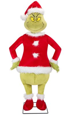 Animated Standing Grinch 48in