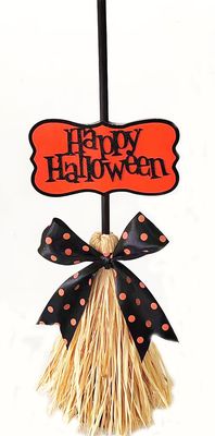 Tabletop Witch Broom 16&quot;