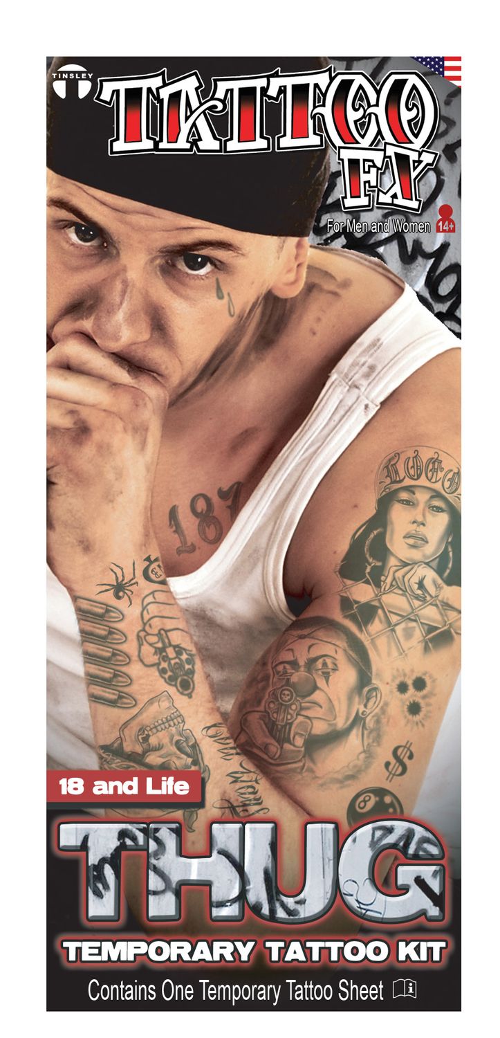 Character Tattoo Kit - Thug