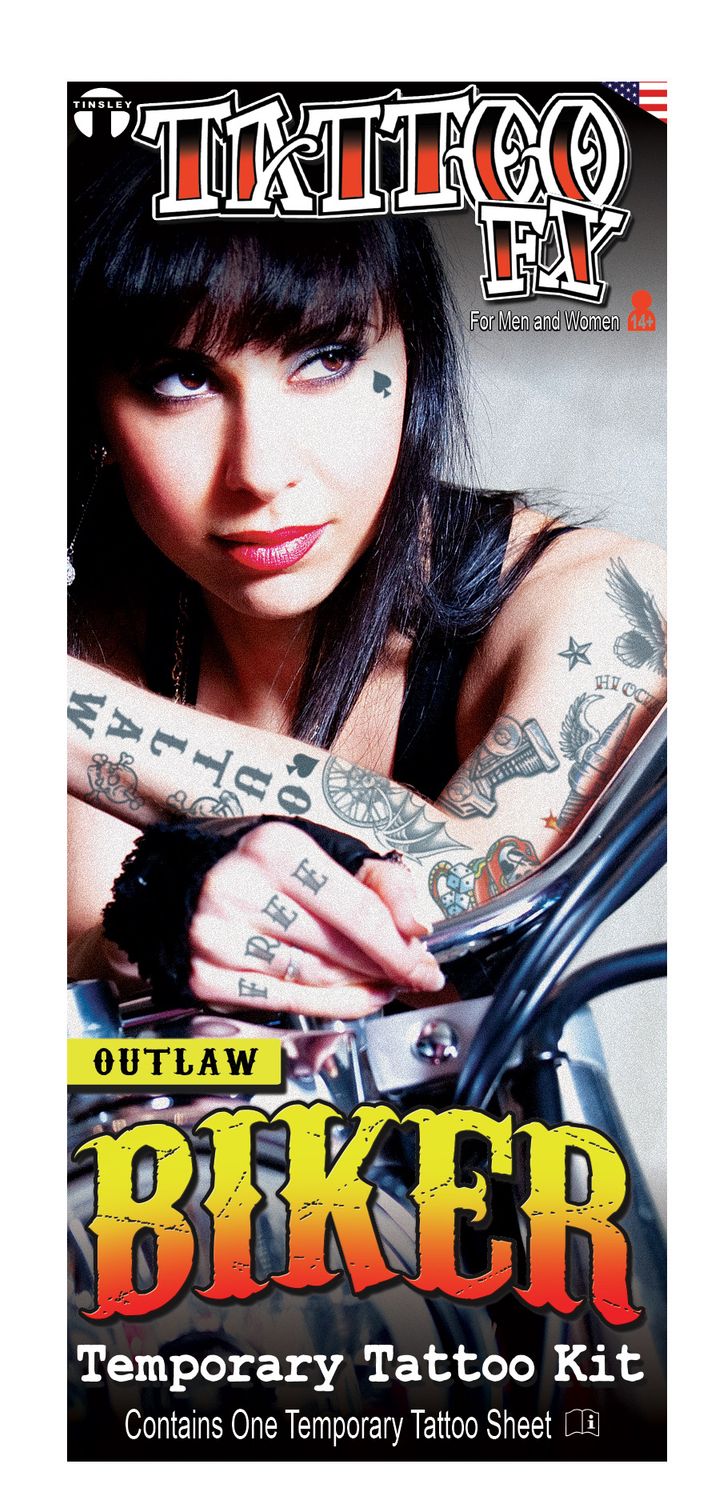 Character Tattoo Kit - Biker/Outlaws
