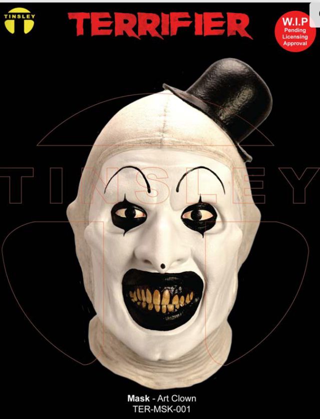 Terrifier 3 - Latex Mask - Art Clean