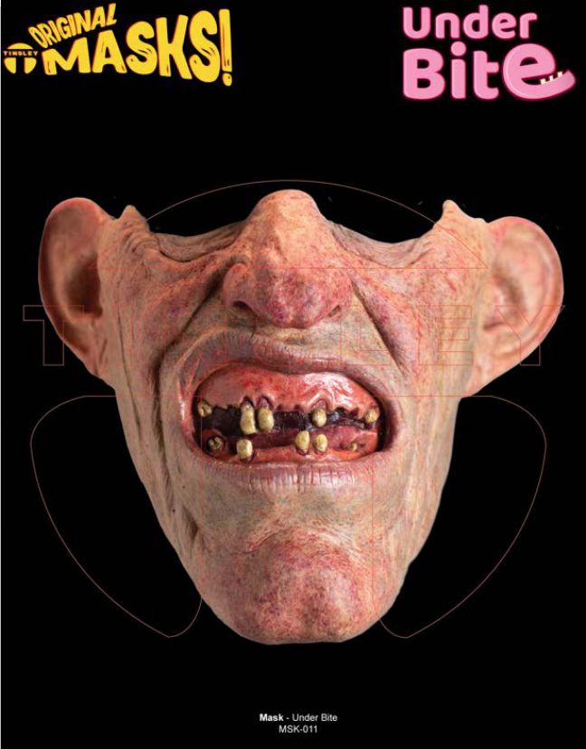 Under Bite Latex Mask